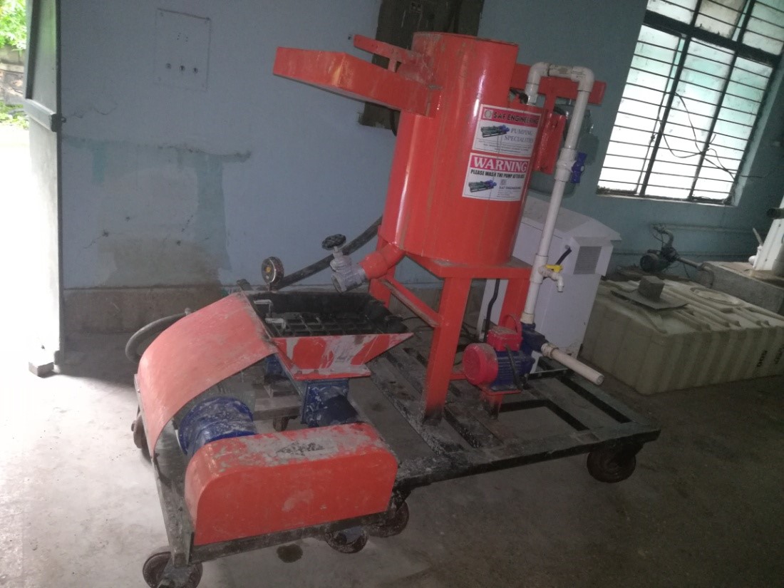                                                                               High Speed Cementitious Grout Mixer
                                                                               