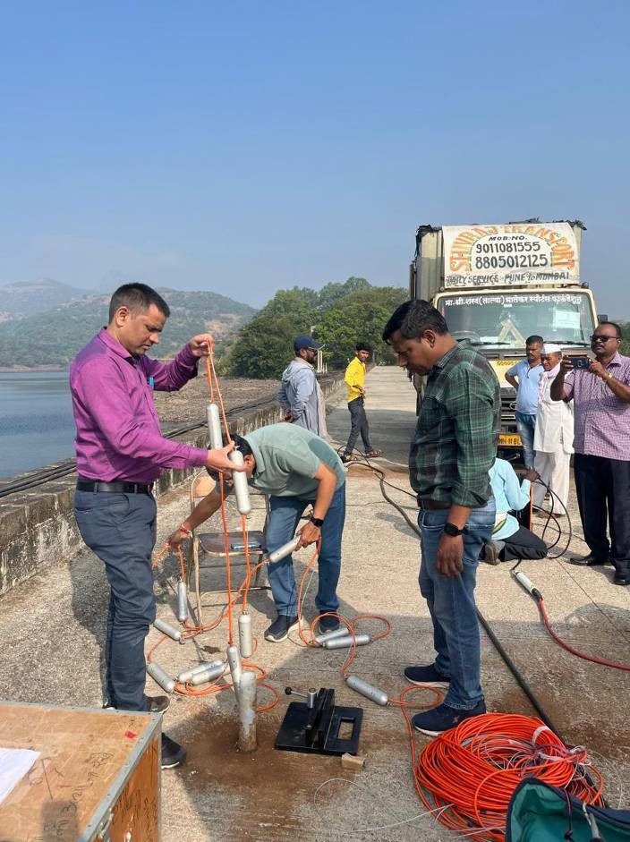                                                                               Cross-Hole Seismic Tomography Studies for delineation of distressed zones in dam body
                                                                               