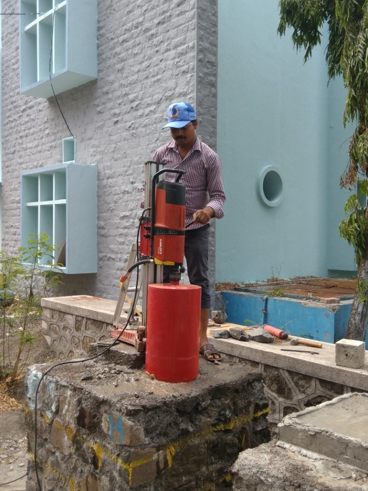                                                                               High capacity portable core drilling machine
                                                                               