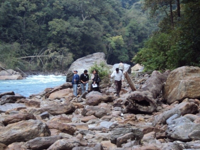                                                                               Visit to dam site of Bunakha HE Project, Bhutan to assess reservoir rim stability
                                                                               